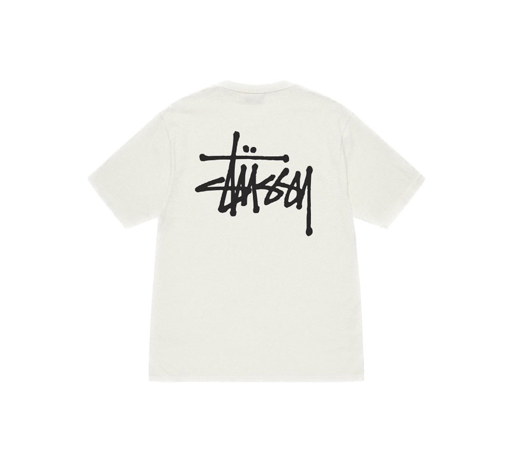 STÜSSY BASIC TEE - Natural