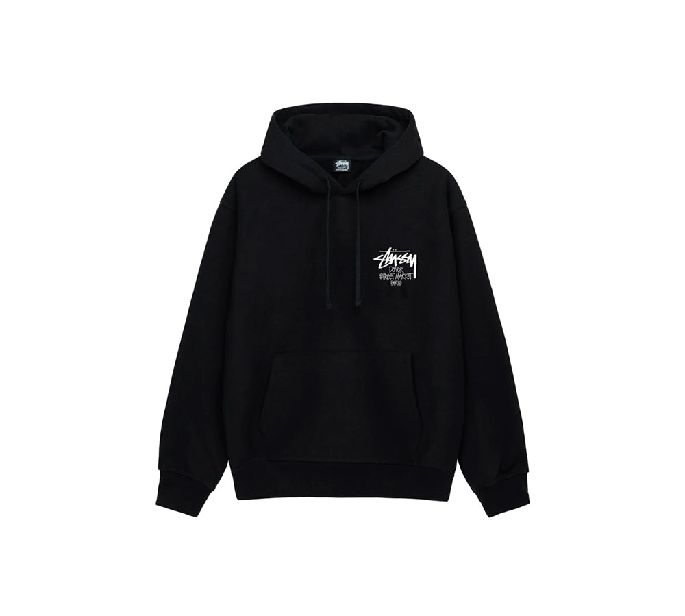 Stussy Dover Street Market Paris Hoodie - Black