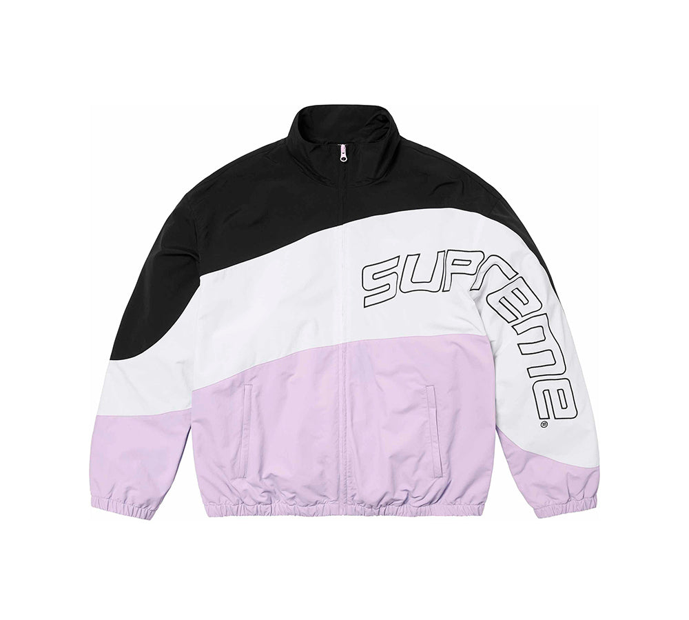 Supreme Curve Track Jacket - Light Purple