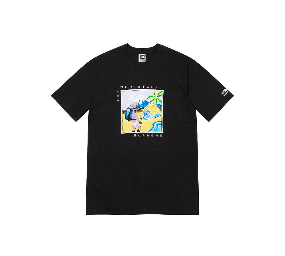 Supreme The North Face Sketch S/S Top - Black