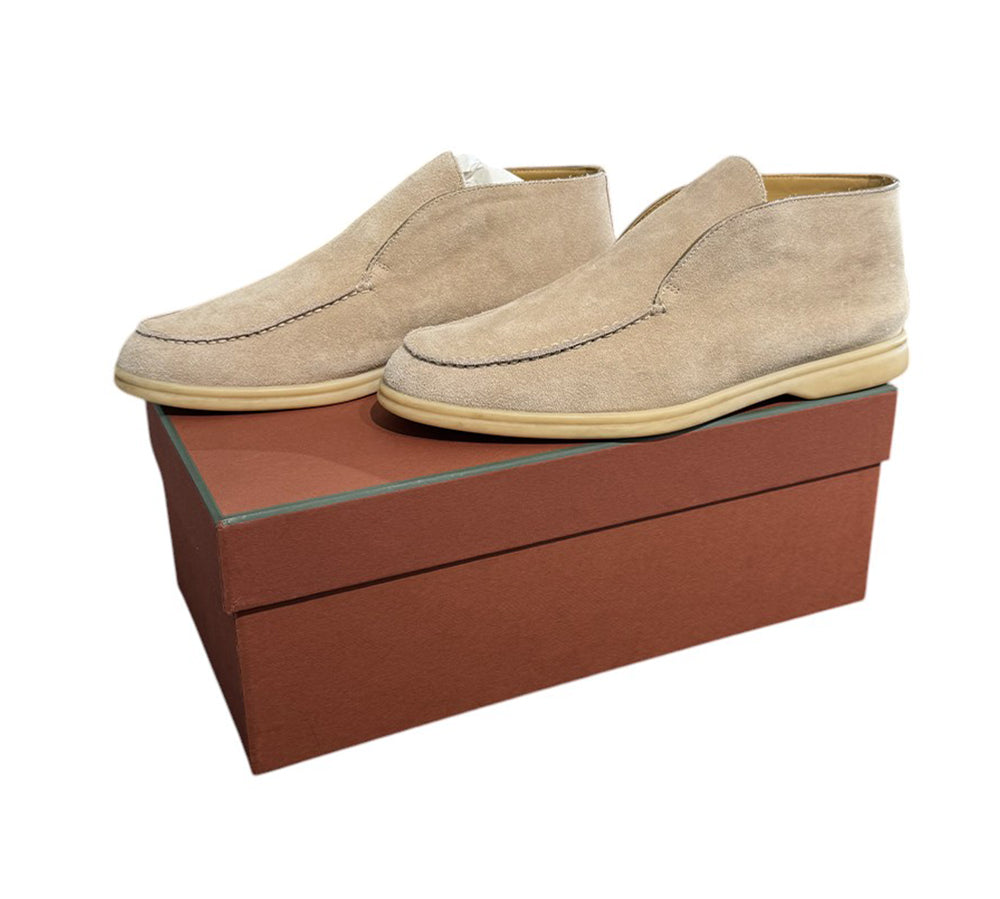 Loro Piana Open Walk Ankle Boot Sandstone (USADO) - 41