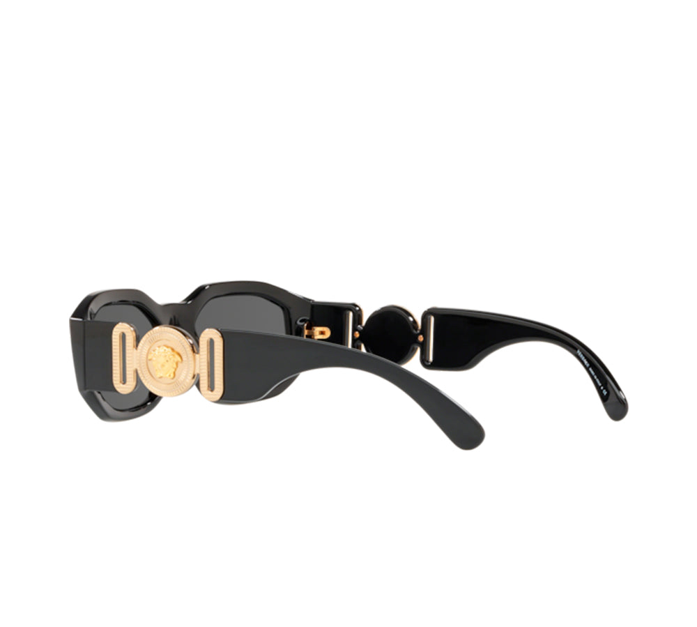 Versace Medusa Biggie Sunglasses - Black/Gold