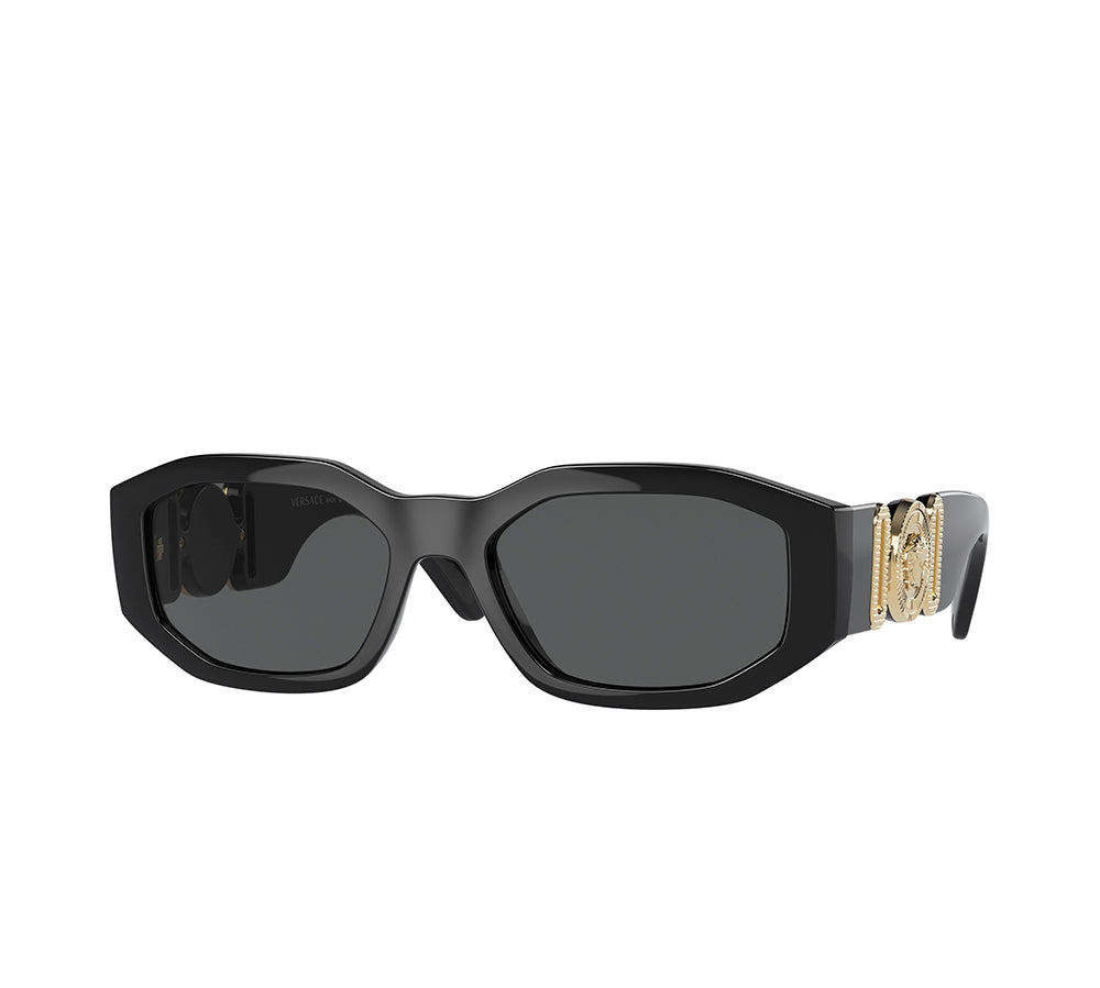 Versace Medusa Biggie Sunglasses - Black/Gold