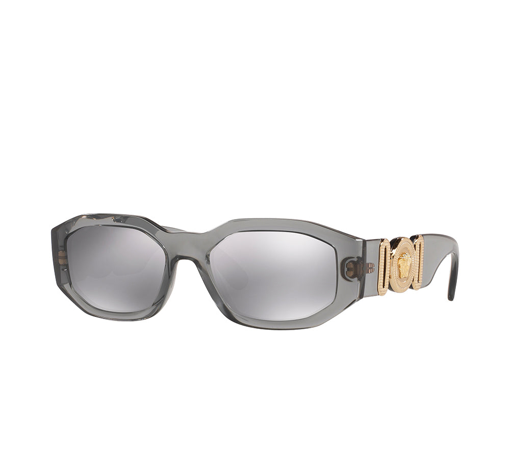 Versace Medusa Biggie Sunglasses - Transparent Grey