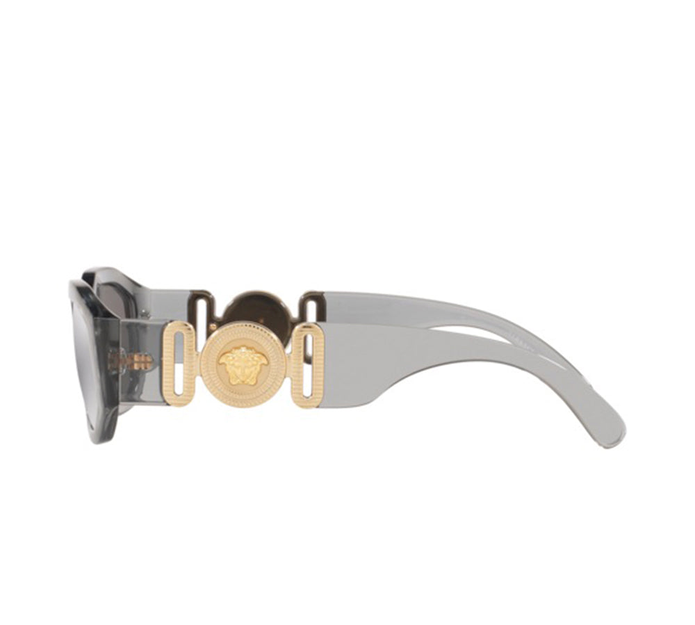 Versace Medusa Biggie Sunglasses - Transparent Grey