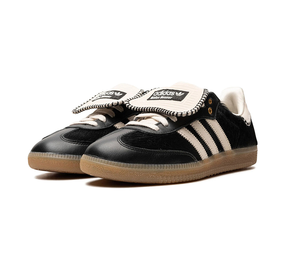 Adidas Samba Pony Tonal - Wales Bonner Core Black