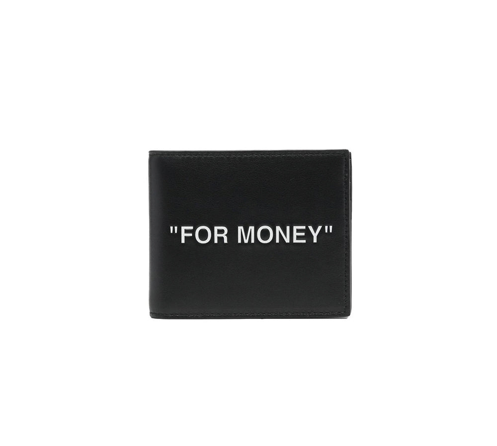 Off-White - "For Money" Bi-Fold Wallet