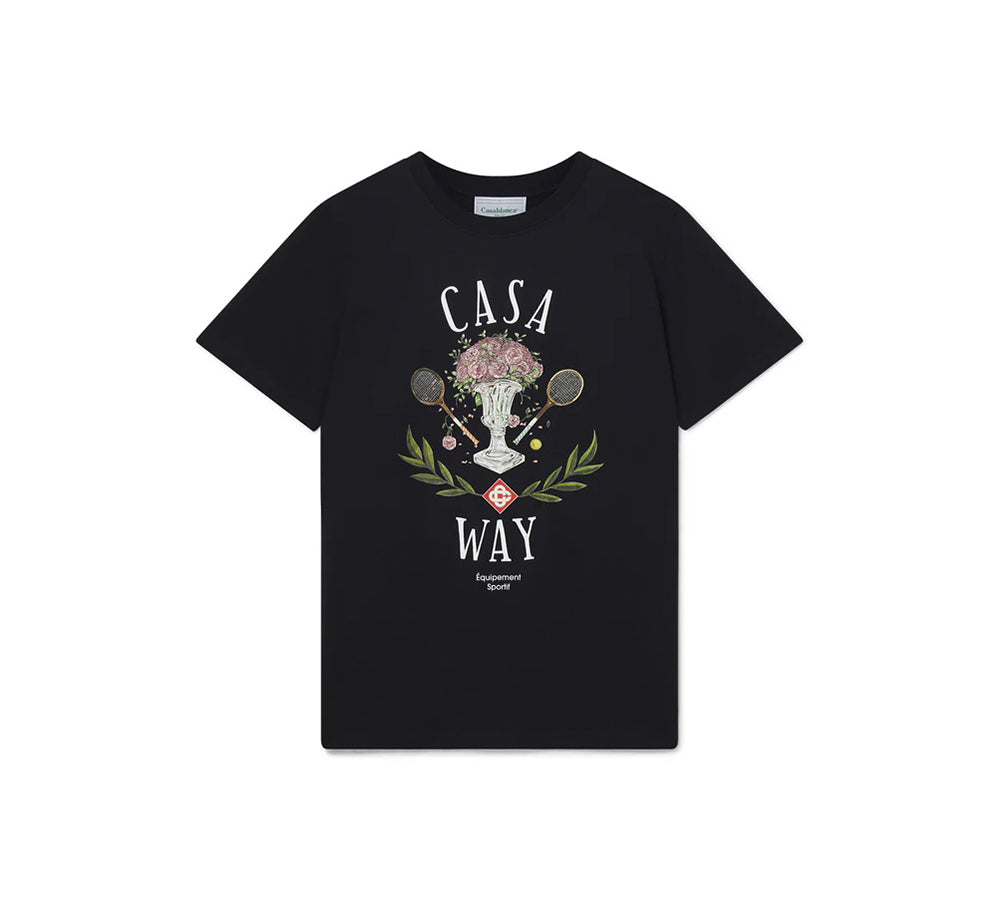 Casablanca  Casa Way T-Shirt - Black