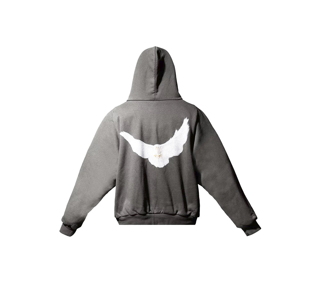 Yeezy Gap Dove Shrunken Hoodie - Grey