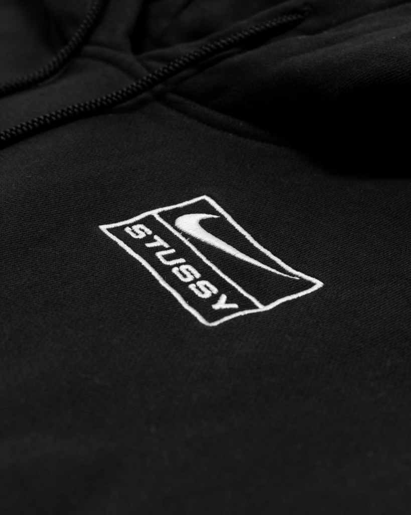 Nike X Stussy Washed Hoodie Black Hypevision 